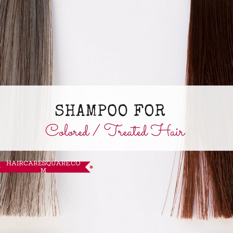 different types of shampoo for colored/treated hair