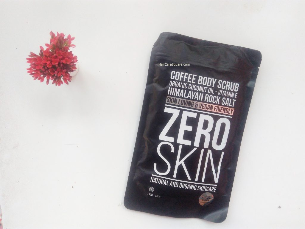 zero skin coffee body scrub for cellulite review