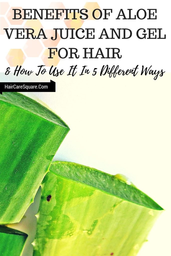 benefits of aloe vera juice for hair