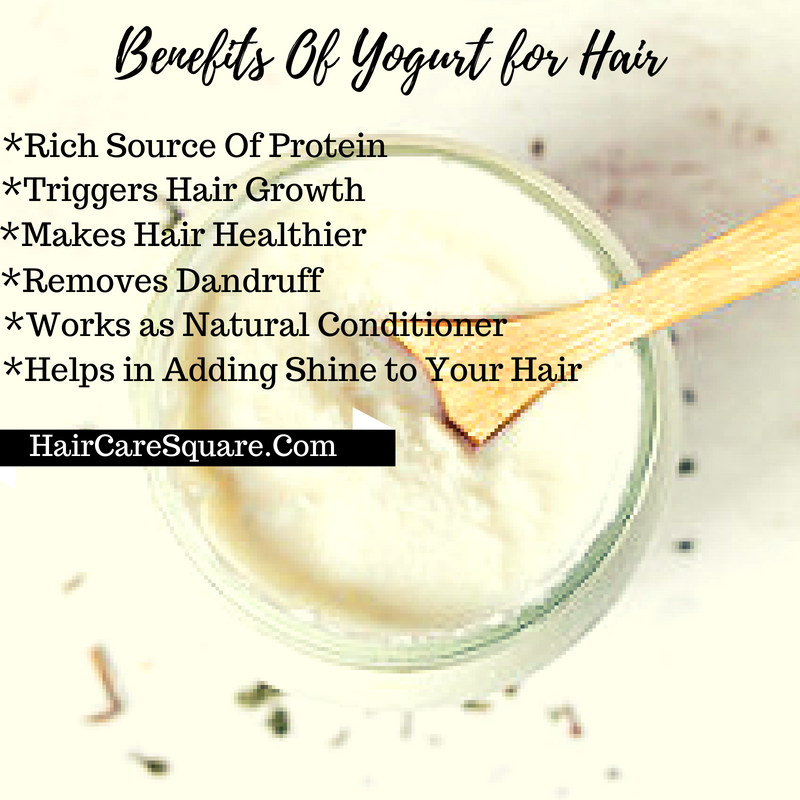 benefits of yogurt for hair