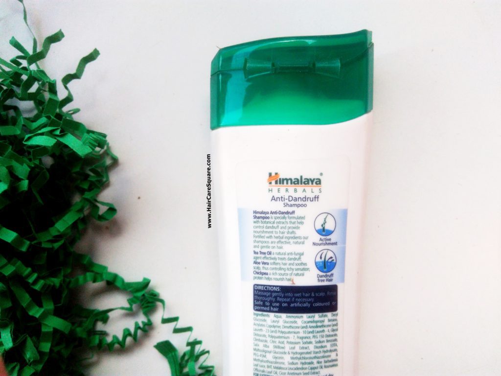 Himalaya Herbals Anti-Dandruff Shampoo With Tea Tree Oil Review