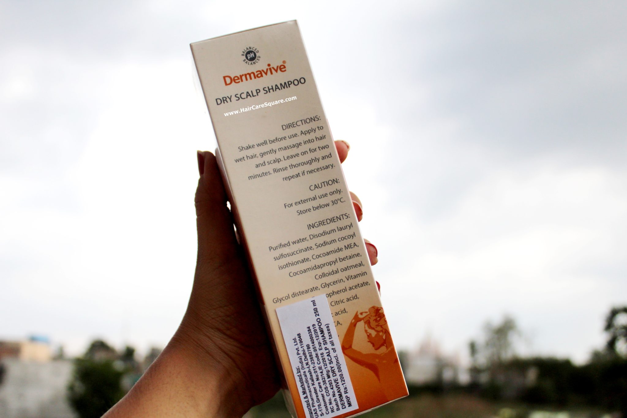 dermavive dry scalp shampoo with oatmeal review