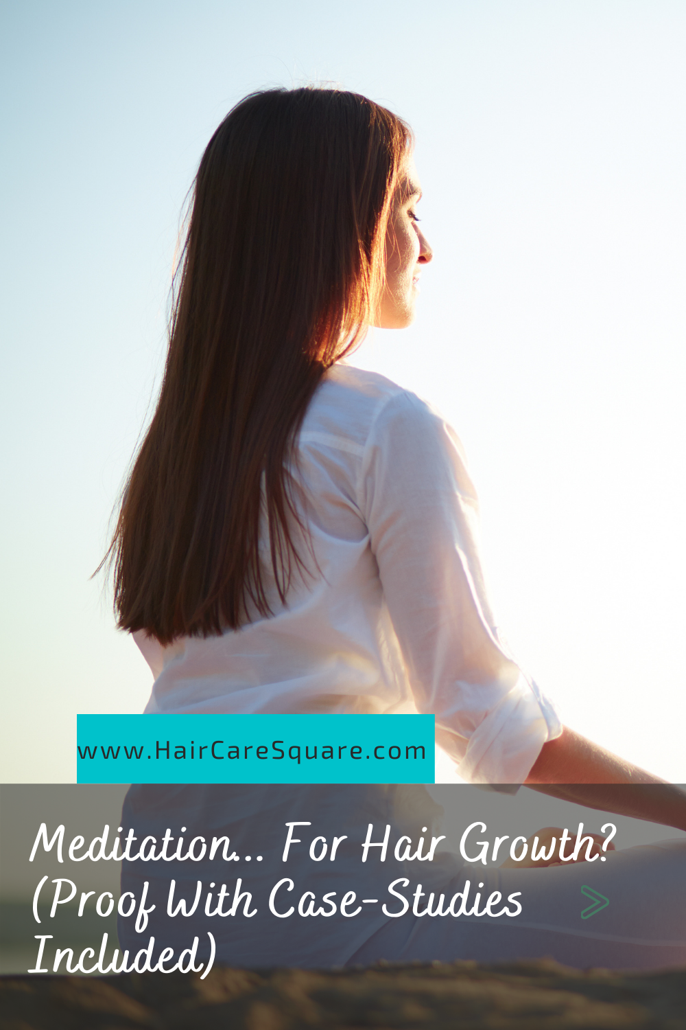 Meditation for hair growth