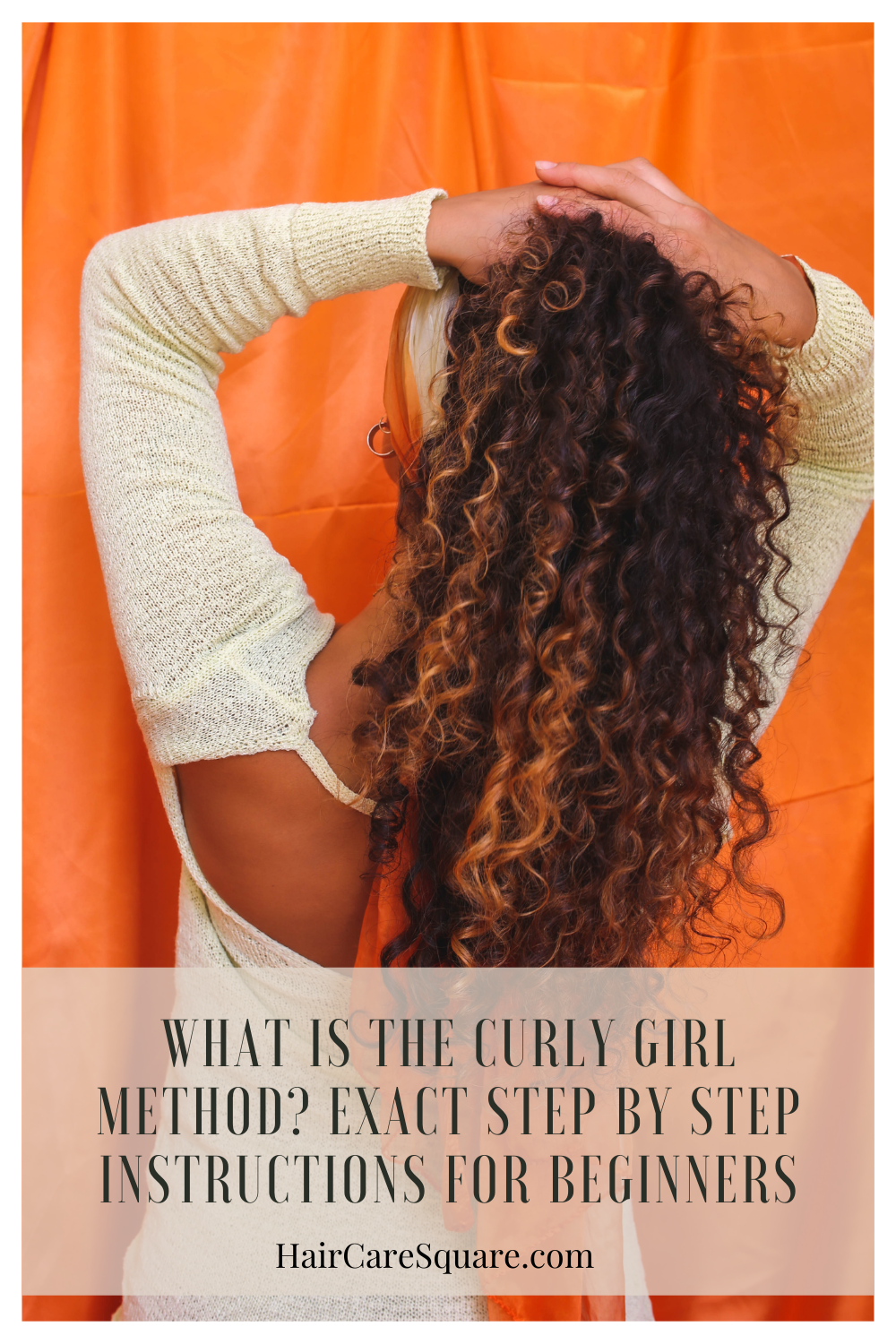 curly girl method step by step instructions