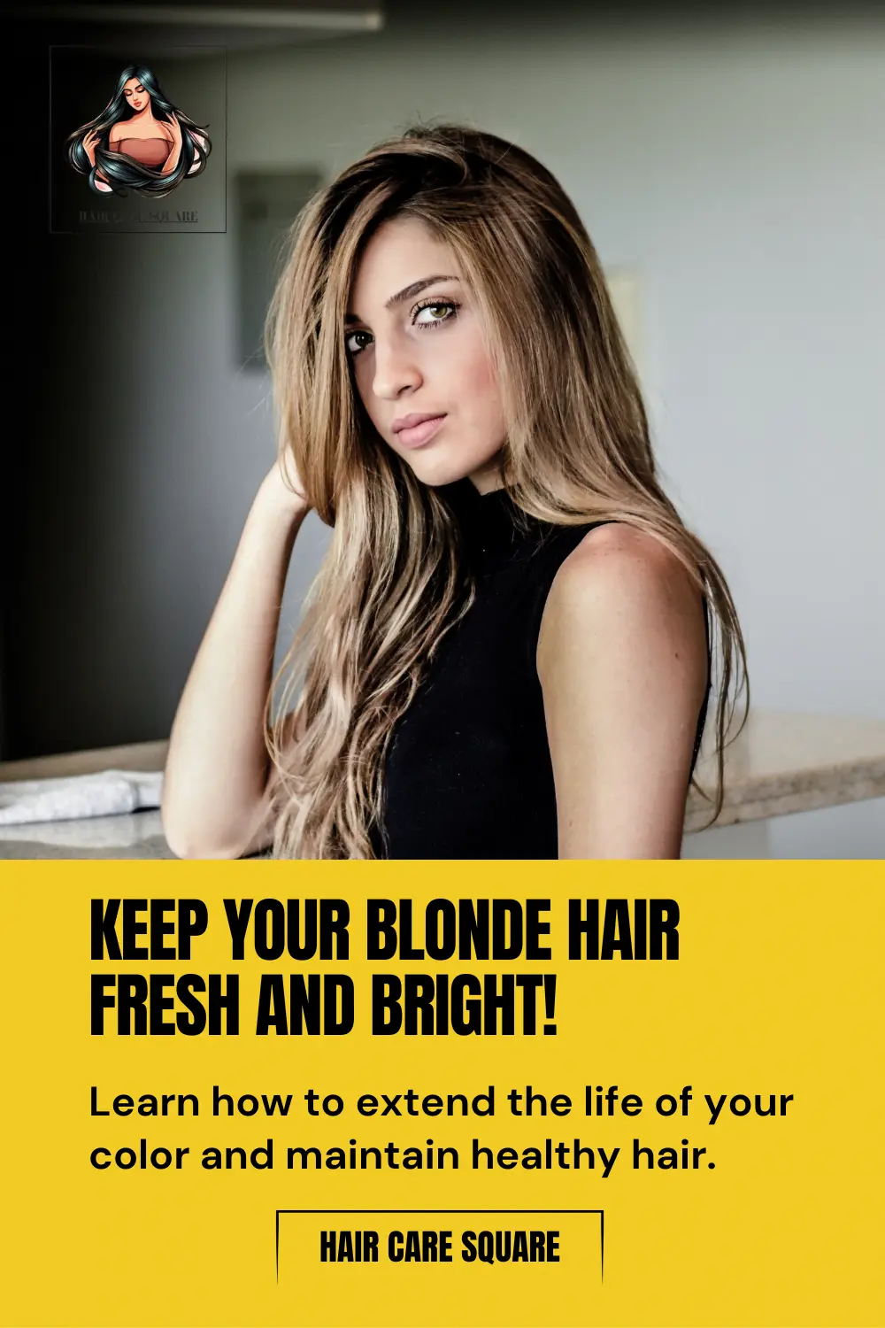 how to maintain blonde hair