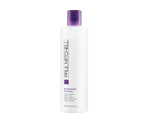 Paul Mitchell Extra-Body Shampoo, Thickens + Volumizes, For Fine Hair, 16.9 Fl Oz