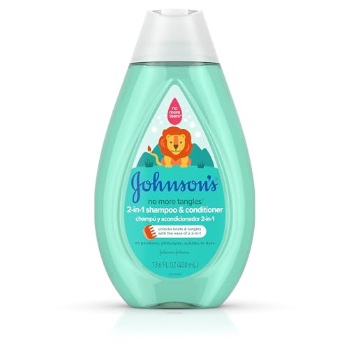 Johnson's Baby Shampoo & Conditioner 2-in-1 13.6 Ounce (400ml) (3 Pack)