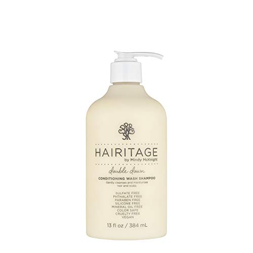 Hairitage Double Down Conditioning Wash Shampoo, 13 fl oz