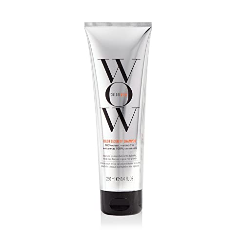 COLOR WOW Color Security Shampoo – Sulfate Free & Residue-Free Formula, Healthy Looking Hair & Scalp, Paraben Free Salon Quality