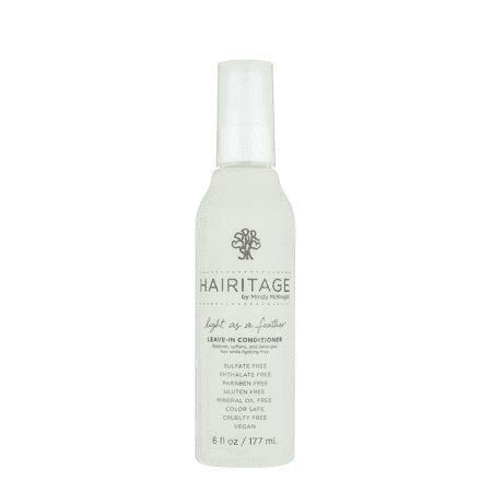 Hairitage Light as a Feather Leave-In Conditioner, 6 fl oz