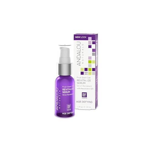 Andalou Naturals Fruit Stem Cell Revitalize Serum, 1.1 Fl Oz