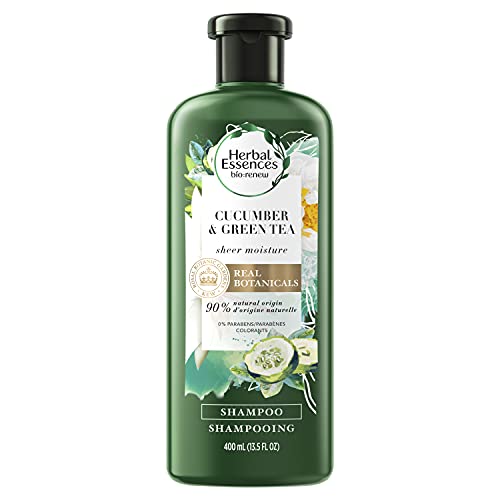 Herbal Essences bio:renew Cucumber & Green Tea Sheer Moisture Shampoo, 13.5 fl oz (Packaging May Vary)