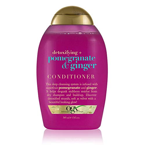 OGX Detoxifying + Ginger Conditioner, Pomegranate, 13 Fl Oz