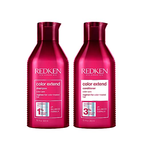 Redken Color Extend Shampoo | For Color-Treated Hair | Cleanses Hair Leaving It Manageable & Shiny