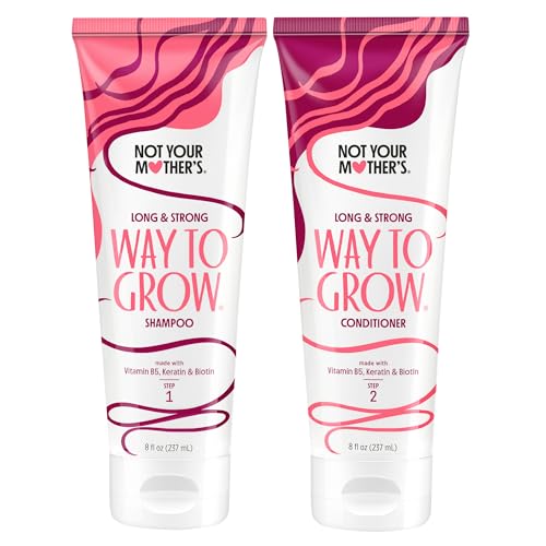 Not Your Mother's Way to Grow Shampoo and Conditioner (2-Pack) - 8 fl oz - Ideal for All Hair Types - Helps Cleanse, Moisturize, and Hydrate Dry Hair and Damaged Hair