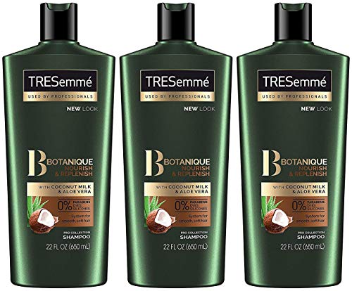 Tresemme Shampoo Botanique Nourish & Replenish 22 Ounce (650ml) (3 Pack)