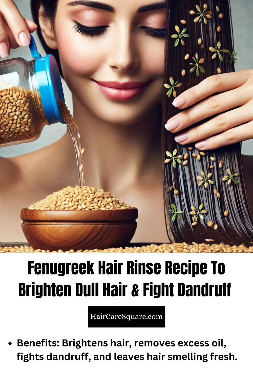 fenugreek hair rinse