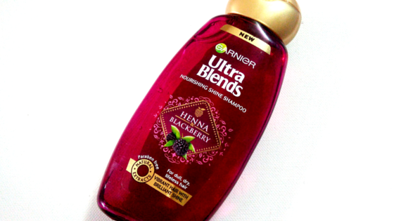 Garnier Ultra Blends Henna & Blackberry Nourishing Shine Shampoo Review: Is it Good?
