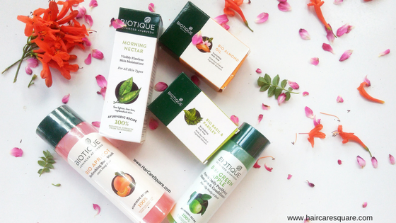 Biotique advanced ayurveda products haul and review