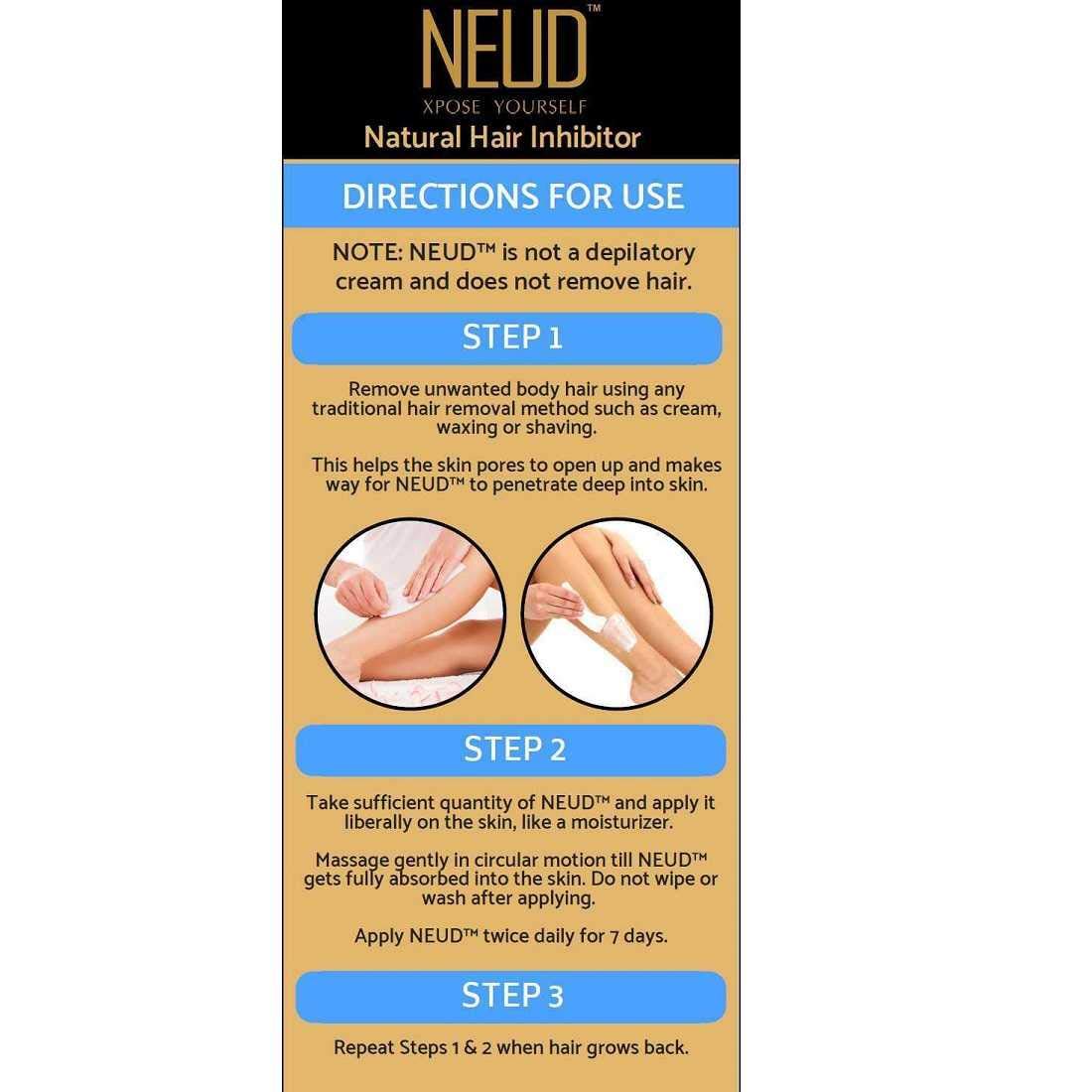 NEUD Natural Hair Inhibitor Review