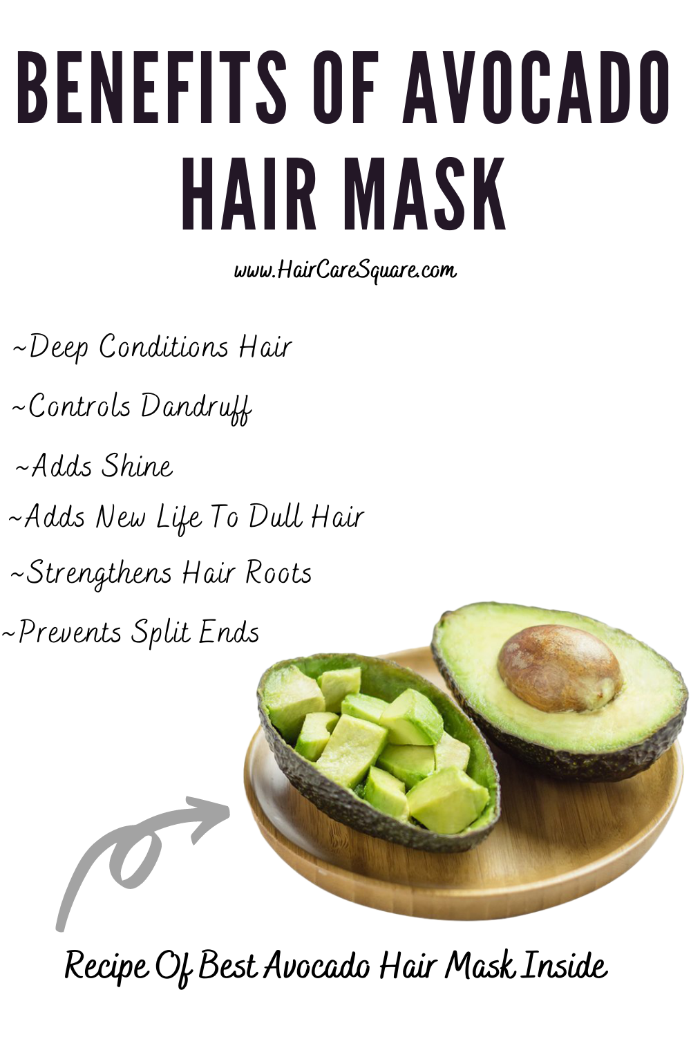 benefits of avocado hair mask