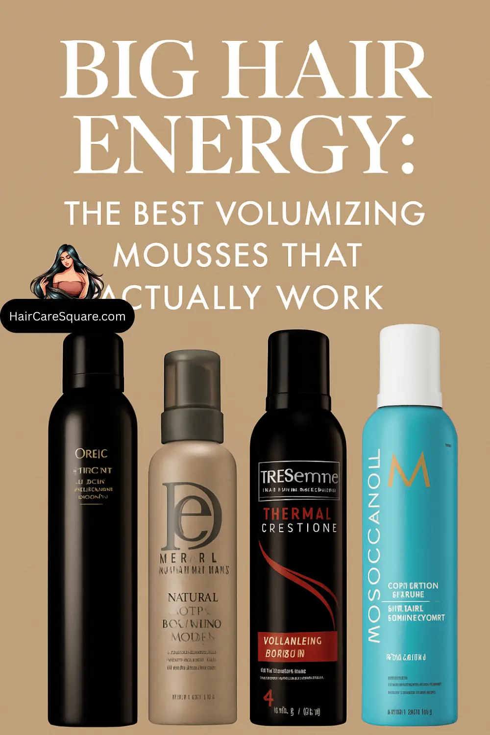 Volumizing mousses that help achieve bouncy hair 
