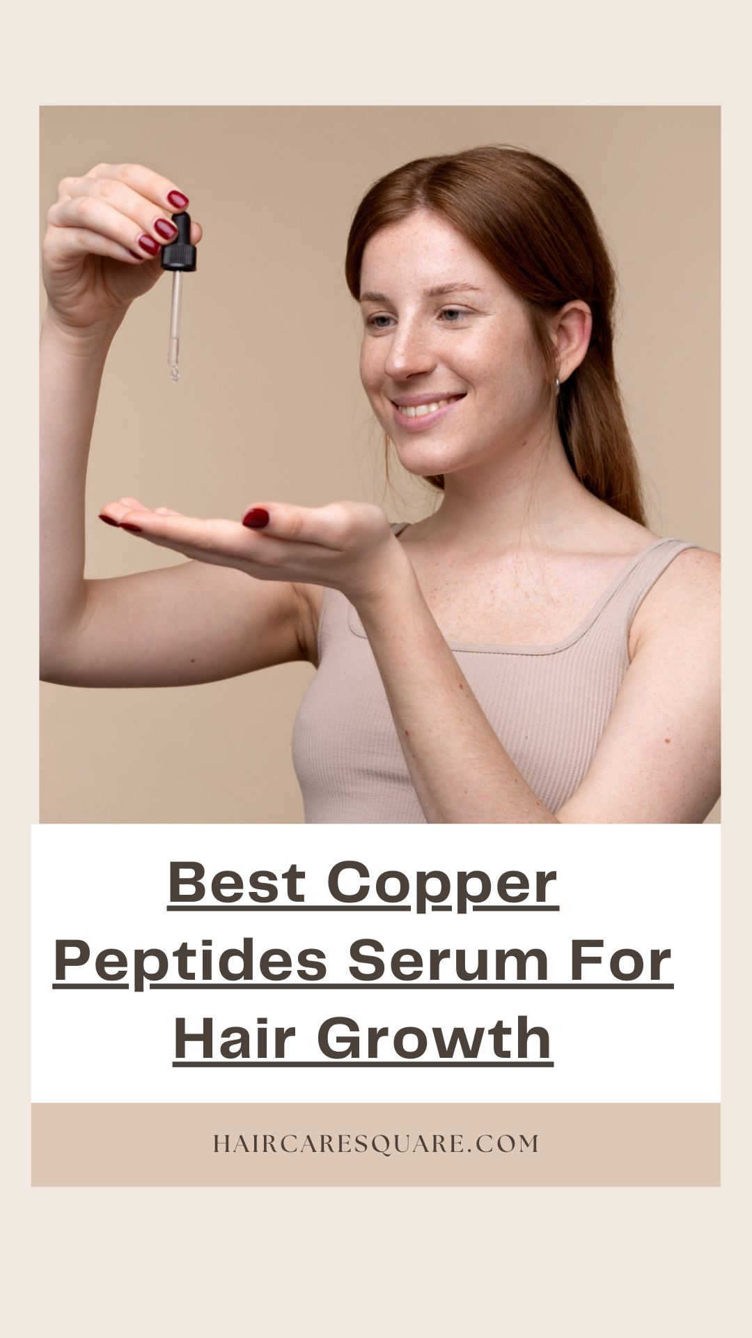 copper peptides for hair growth serum